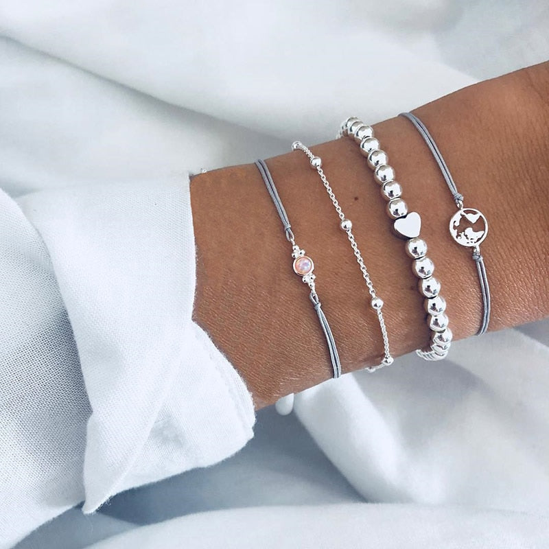 Bracelet Sets For Women (Vintage Fashion Jewelry Accessories)š