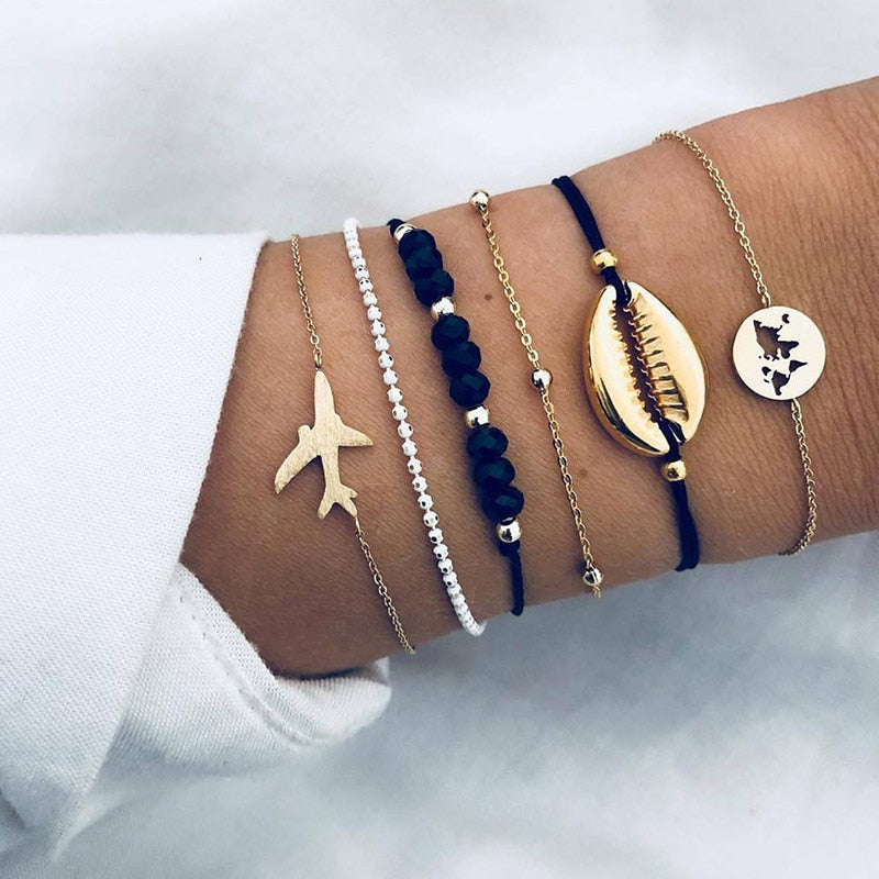 Bracelet Sets For Women (Vintage Fashion Jewelry Accessories)š