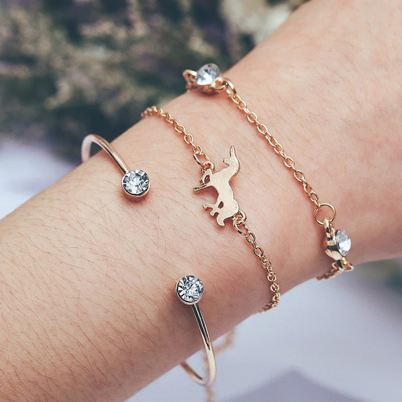 Bracelet Sets For Women (Vintage Fashion Jewelry Accessories)š