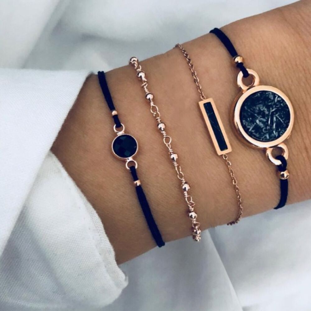 Bracelet Sets For Women (Vintage Fashion Jewelry Accessories)š