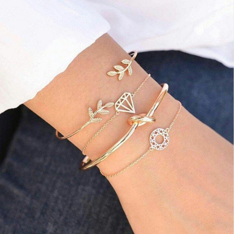 Bracelet Sets For Women (Vintage Fashion Jewelry Accessories)š