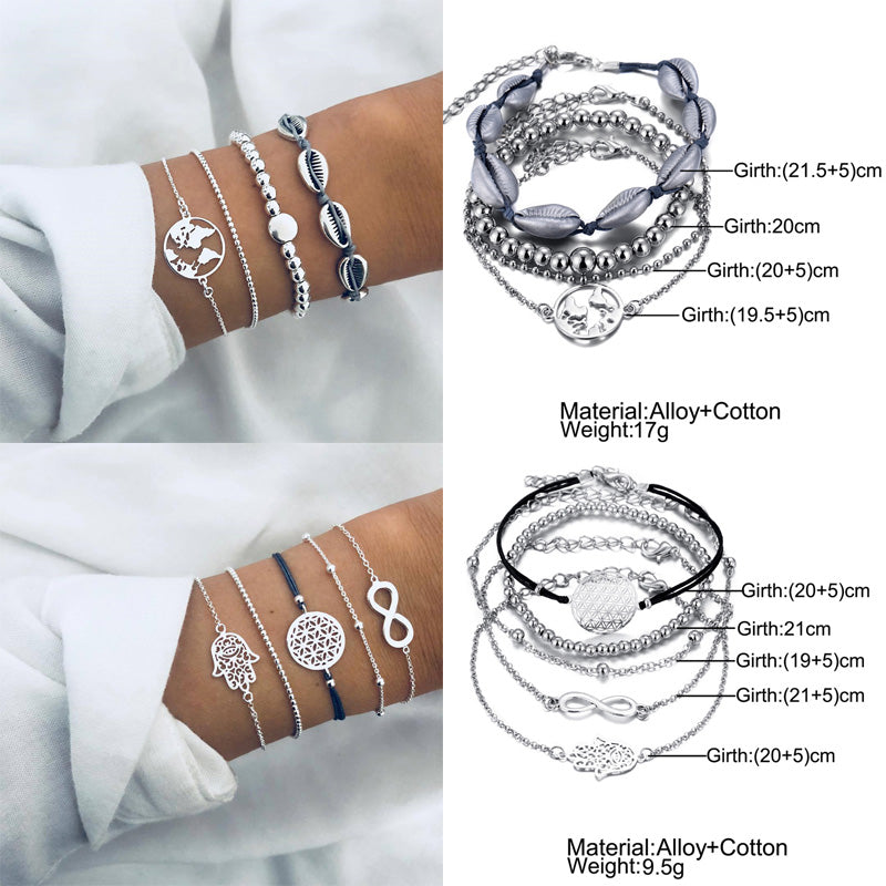Bracelet Sets For Women (Vintage Fashion Jewelry Accessories)š
