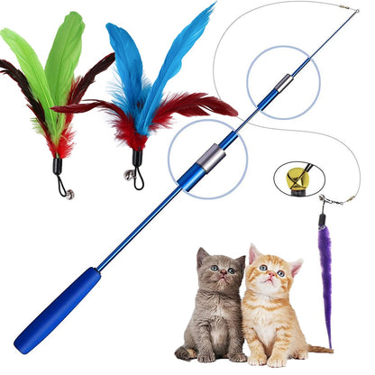 Cat Interactive Toy Feather