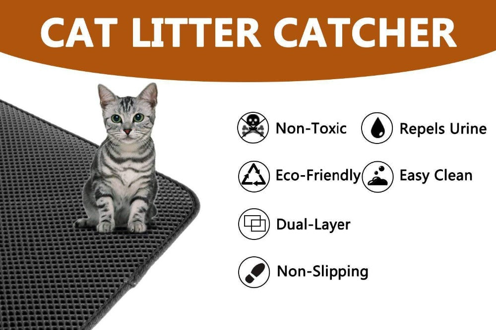 Cat waterproof Litter Mat