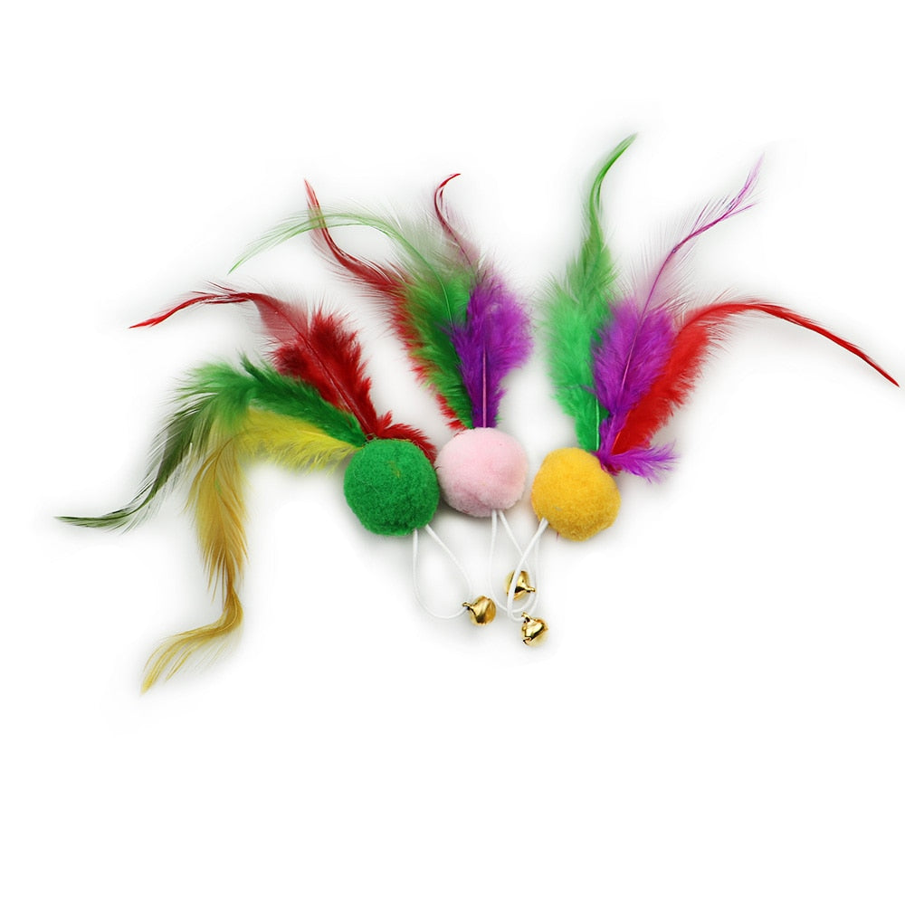 Cat Interactive Toy Feather