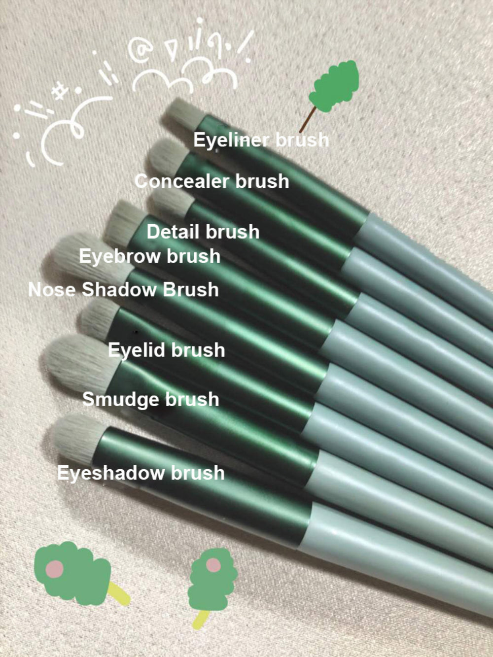 Makeup Brush Set (13pcs)🧡