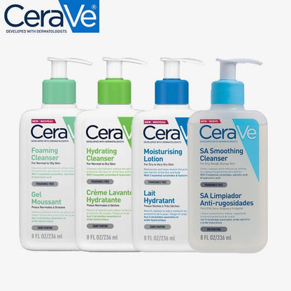 CeraVe facial Cleanser (foaming/ hydrating/ moisturizing/ smoothing cleanser)💙