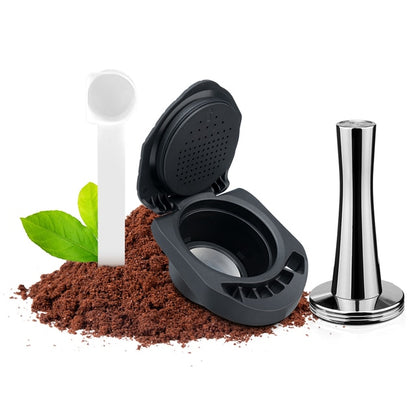 2 Coffee adaptors for Dolce Gusto NOW using coffee powder AND/OR Nespresso capsule