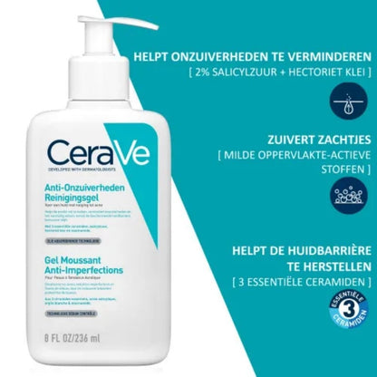 CeraVe facial Cleanser (foaming/ hydrating/ moisturizing/ smoothing cleanser)💙