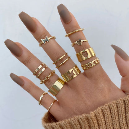 Rings Set For Women (Vintage Trendy Jewelry)💫