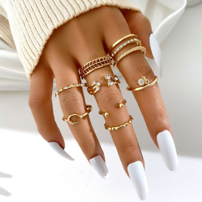 Rings Set For Women (Vintage Trendy Jewelry)💫