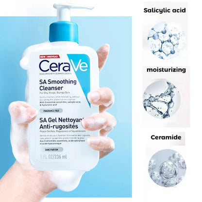 CeraVe facial Cleanser (foaming/ hydrating/ moisturizing/ smoothing cleanser)💙