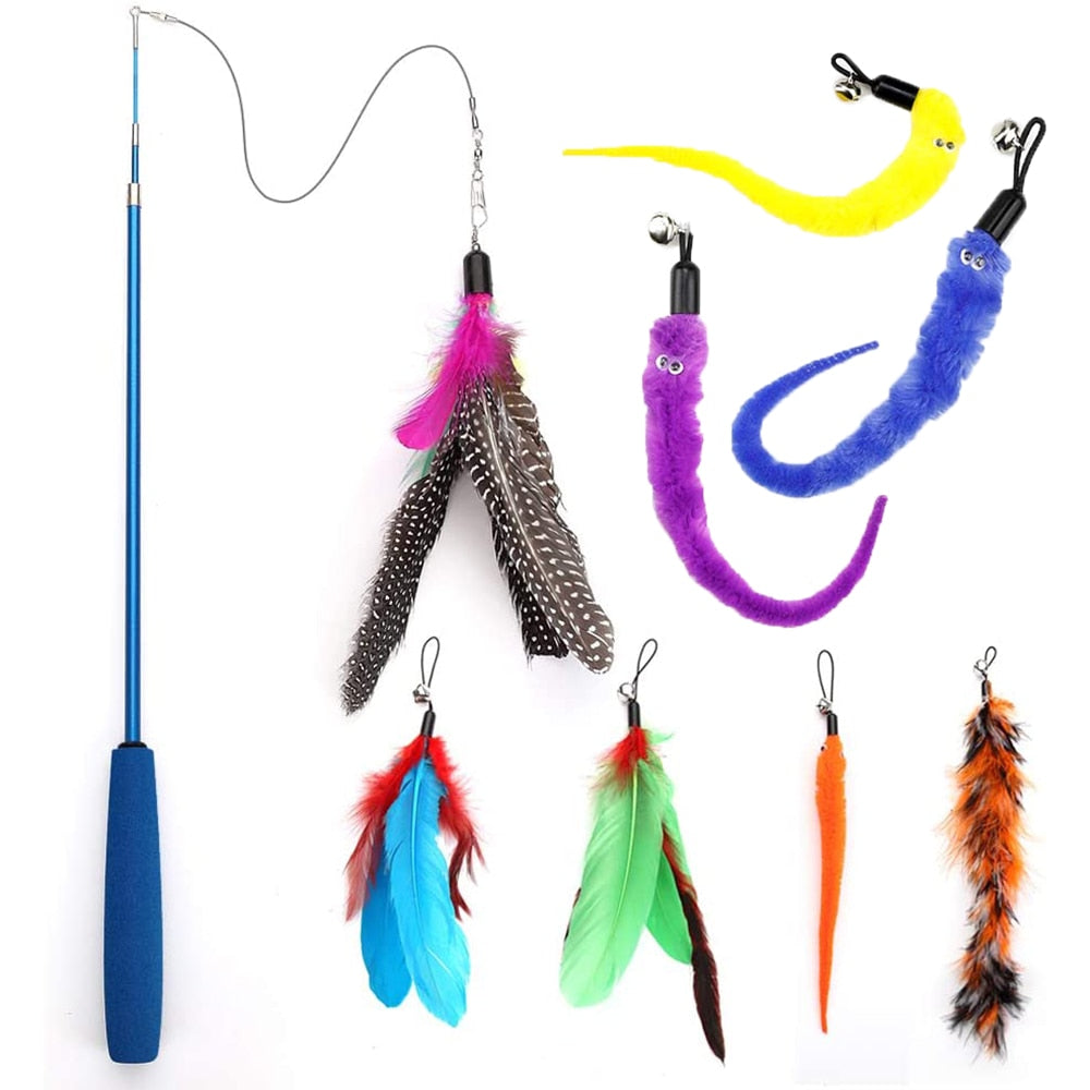 Cat Interactive Toy Feather