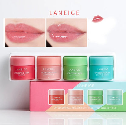 Laneige Lip Sleeping Mask Mini Set - Hydrating Repairing Lip Balm Anti-wrinkles, Remove Dead Skin Lip Care